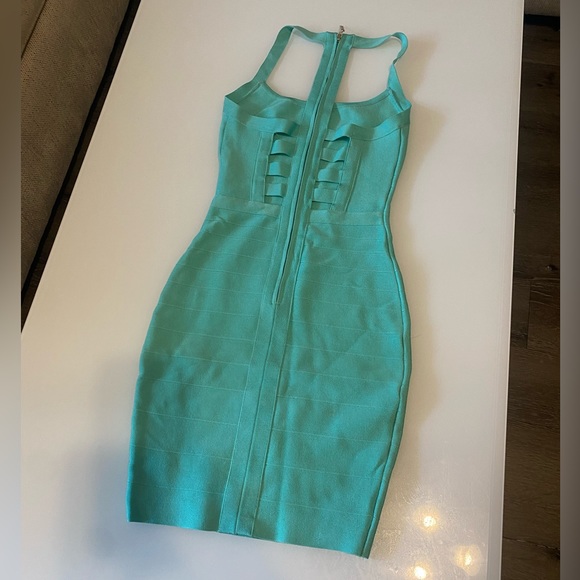 Marciano bodycon blue dress XS - Picture 2 of 16